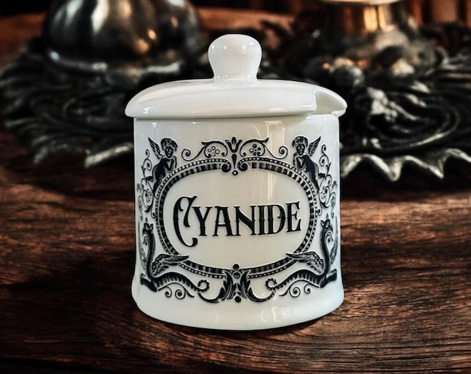 Cyanide small apothecary jar