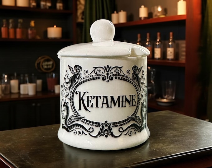 Ketamine small apothecary jar