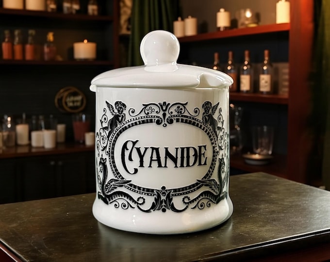 Cyanide small apothecary jar
