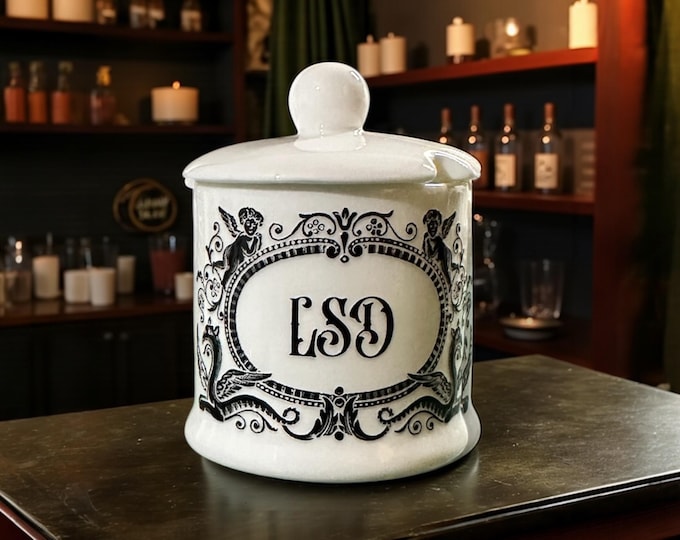 LSD small apothecary jar