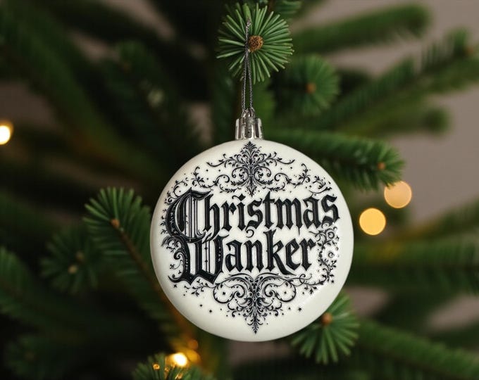 Christmas Wanker Bauble