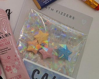 Bath Fizzers - Sprinkle these stars into your bath for a little bit of sparkle.