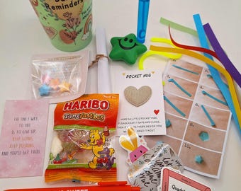 Cup of Happiness - mindfulness & positivity. Unique wellness gift. Self Care, uplifting tools and activities.