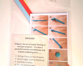 Origami Star Kit: Mindfulness Paper Folding Activity