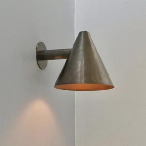 Modern Brass Wall Sconce Handmade Mid Century Wall Light Fixture Vintage Style Wall Lamp for Bedroom