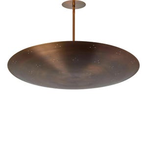 Modern Brass Pendant Light Mid Century Handmade Ceiling Lamp Large Brass Hanging Chandelier For Living Room