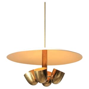 Brass Pendant Light for Home Decor Modern Ceiling Light Handmade Lamp for Living Room Chandelier Mid Century Style