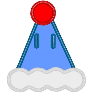 Party Hat Banner Machine Embroidery Design - 3 Sizes - Instant Download