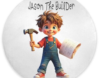 Area Rugs - Jason The Builder - 60" Round