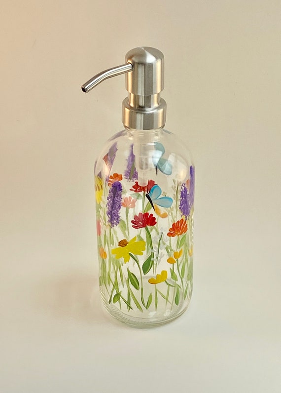 Plastic Hand Dish Soap Dispenser with Sponge Holder - China