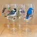 see more listings in the Bird wine glasses section