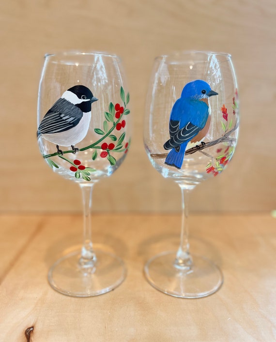 comical wine glasses Drinking Murano Glass with Cat Figurine Wine Glass Wine Lover Gift Fun –  Glassyshopnyc main image 1