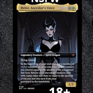 Betor, Ancestor Voice - Maleficent Waifu Proxy Foil