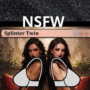 Splinter Twins - Waifu Proxy Foil