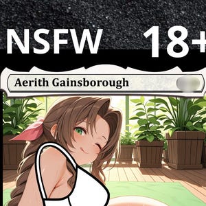 Aerith Gainsborough - Waifu Proxy Foil