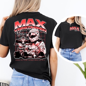 Max Verstappen T-Shirt, Formula 1 Tee, RedBull Team Merch, 100% Cotton, Comfortable Unisex Shirt, Racing Fan Gift, Motorsport Apparel
