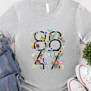 86 47 T-Shirt – Anti-Trump Protest Tee, Political Code Graphic, Democrat Shirt, 8647, Botanical 86 47 Anti-Trump Political T-Shirt