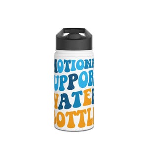 Funny Stainless Steel Water Bottle - Hydration Buddy, Reusable Drink Container, Eco-Friendly, Fitness Gear, Sports [...]