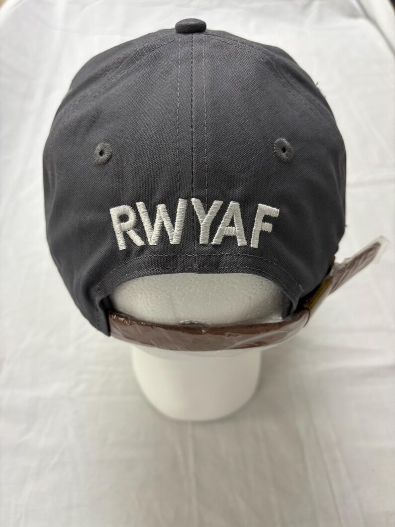 RWYAF™ Leather Strap Dad Cap | Classic Adjustable Hat | Clean Everyday Cap | Rep Where You Are From | Unisex image 14