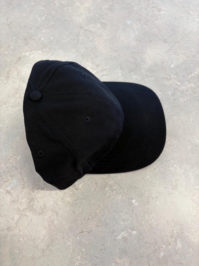 RWYAF™ Leather Strap Dad Cap | Classic Adjustable Hat | Clean Everyday Cap | Rep Where You Are From | Unisex image 2