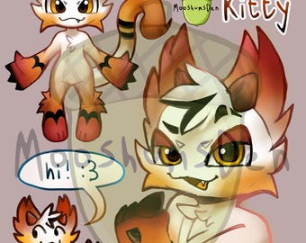Scorpion Kitty Furry/Fursona Adoptable