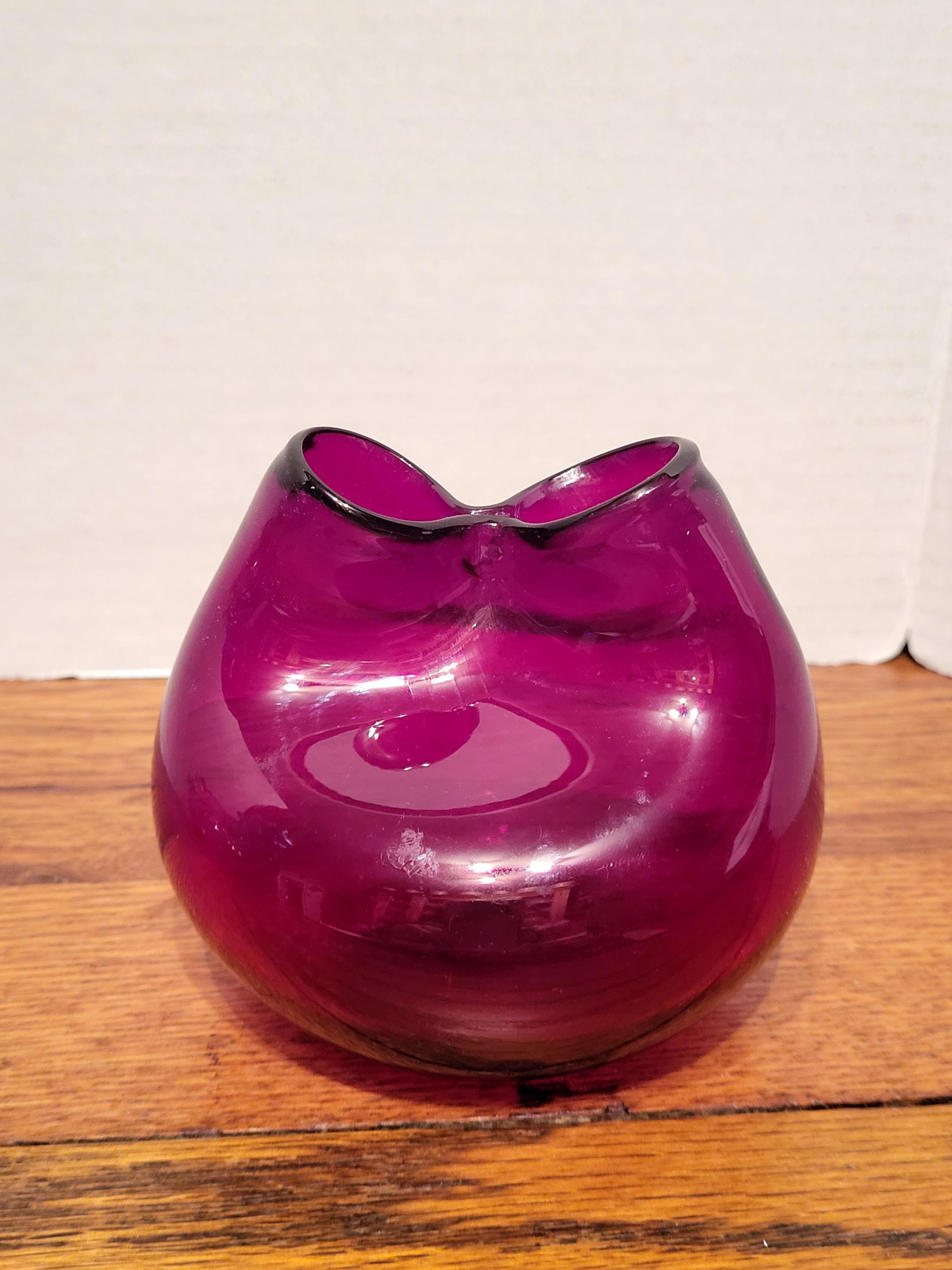 Blenko Glass Vase - Etsy