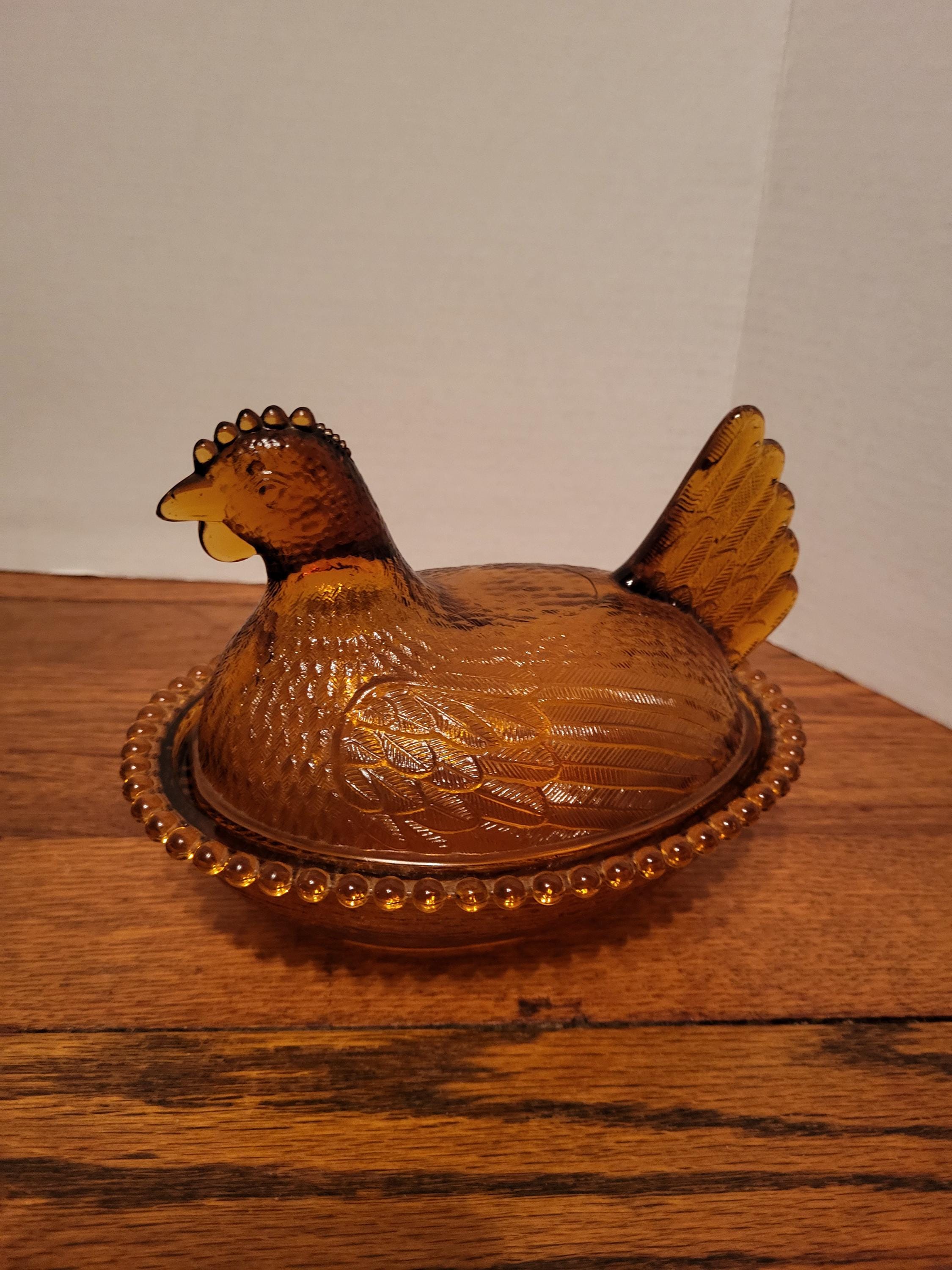 Amber Hen on Nest - Etsy