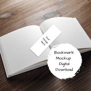 Bookmark Mockup | Blank Bookmark Mockup | Blank Product Mockup | Mockup bundle | Styled bookmark mockup | JPEG
