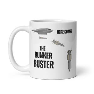 B-2 Tarnkappenbomber Becher - Bunker Buster Drop Militärfliegerei Kunst - Geschenk für Luftwaffenpilot - USAF Kaffeetasse - Taktisches Kampfflugzeug Design