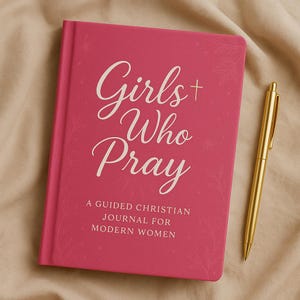 Girls Who Pray – Diario di preghiera cristiano di lusso per donne / Libro di esercizi guidato e devozionale basato sulla fede