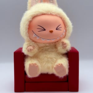 Cozy Mini Sofa - Display Stand - fits labubu