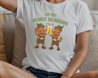 Camiseta divertida del Oktoberfest, regalo para amantes de la cerveza, camiseta unisex de manga corta.