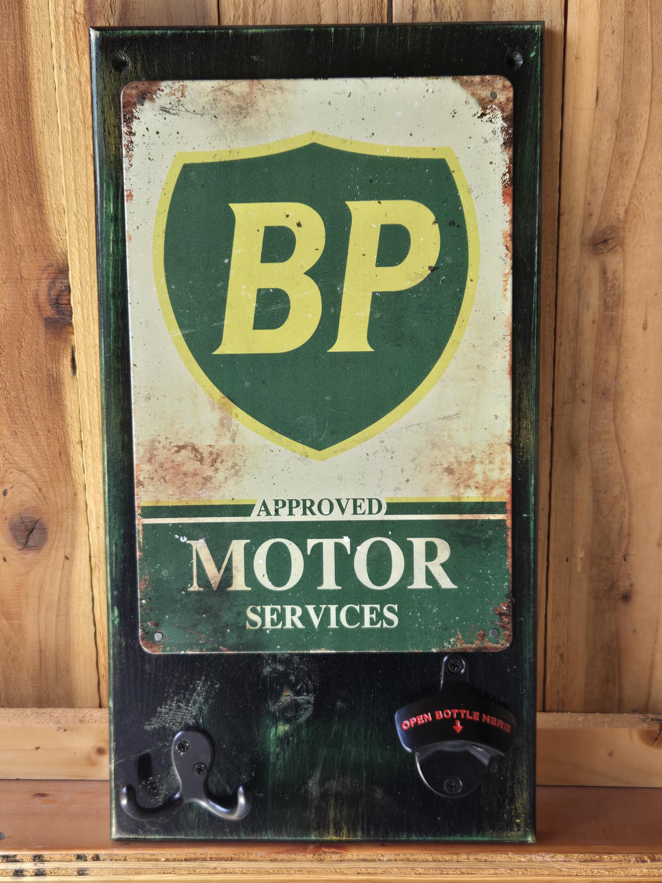 Bp Gas Sign - Etsy