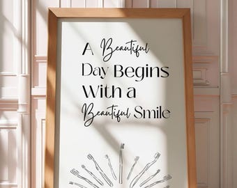 Dental Office Wall Art: office Print for Dentist Decor