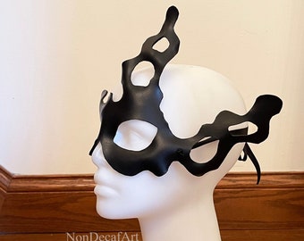 Venomous Fashion Mask v1 - Lederen cosplay kostuum karakter feestmaskerade