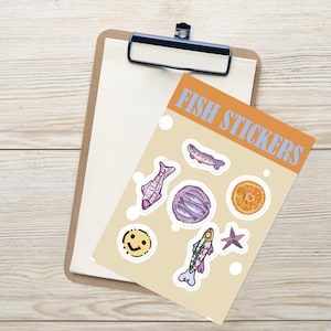 FISH Sticker sheet