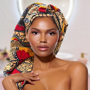 Touca longa forrada de cetim: Touca protetora para dormir para tranças e dreadlocks, Touca masculina, Unissex, Touca de cetim, Touca para dormir, Touca extra longa