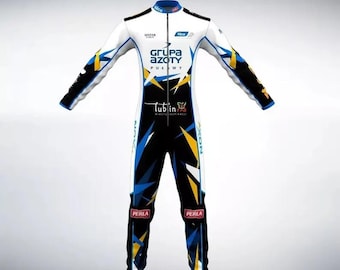 Custom Made Go Kart Racing Suit CIK/FIA Level-2 Approved With Digital Sublimation Printing & Option to Add Own Logos, Name, Number Flag etc.