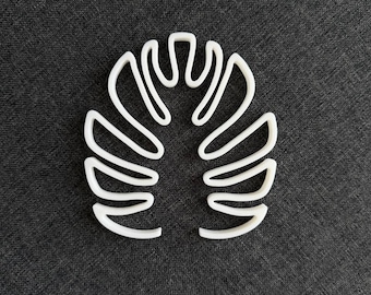 Plant Stem Support Monstera Shaped