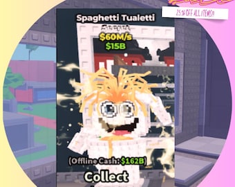スパゲッティ トゥアレッティ 60Millions、ROBLOX *見逃せないオファー