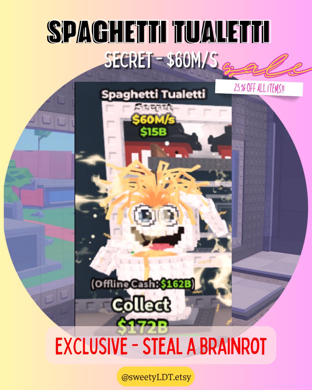 Roblox *unmissable Offer!* Steal a Brainrot / Secret Brainrots