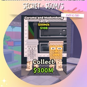 Roblox *Unmissable Offer!* Steal a Brainrot / Secret Brainrots / Limited Edition Rare Item / All Traits and Golden Base- Brainrots