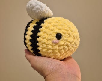 Gehäkelte Biene Amigurumi | Handgemachtes Plüsch Bienchen | Kawaii Stoffinsekt | Frühlingsgeschenk