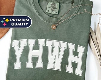 Comfort Colors® YHWH Shirt, Yahweh Exodus Tee, Christianity Jesus Shirt, Bible Verse Tee, YHWH Breathe, Faith Apparel Gift for Men and Women