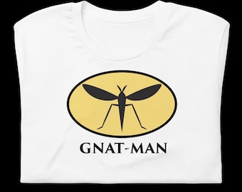 Camiseta unisex de algodón divertida con diseño de mosquito del hongo