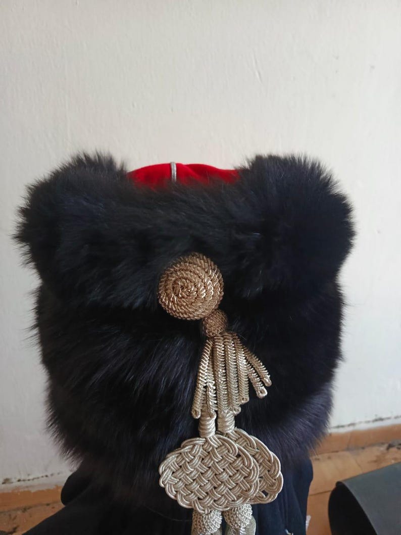 Napoleonic Hussar Busby Hat: Leather Colback, Horse Hunter Uniform - Etsy