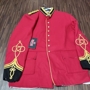 1879 British Empire Anglu Zulu War Officer Tunic Jacket  | Vintage Military Uniform | Historical Reenactment Costume | Unique Collectible.