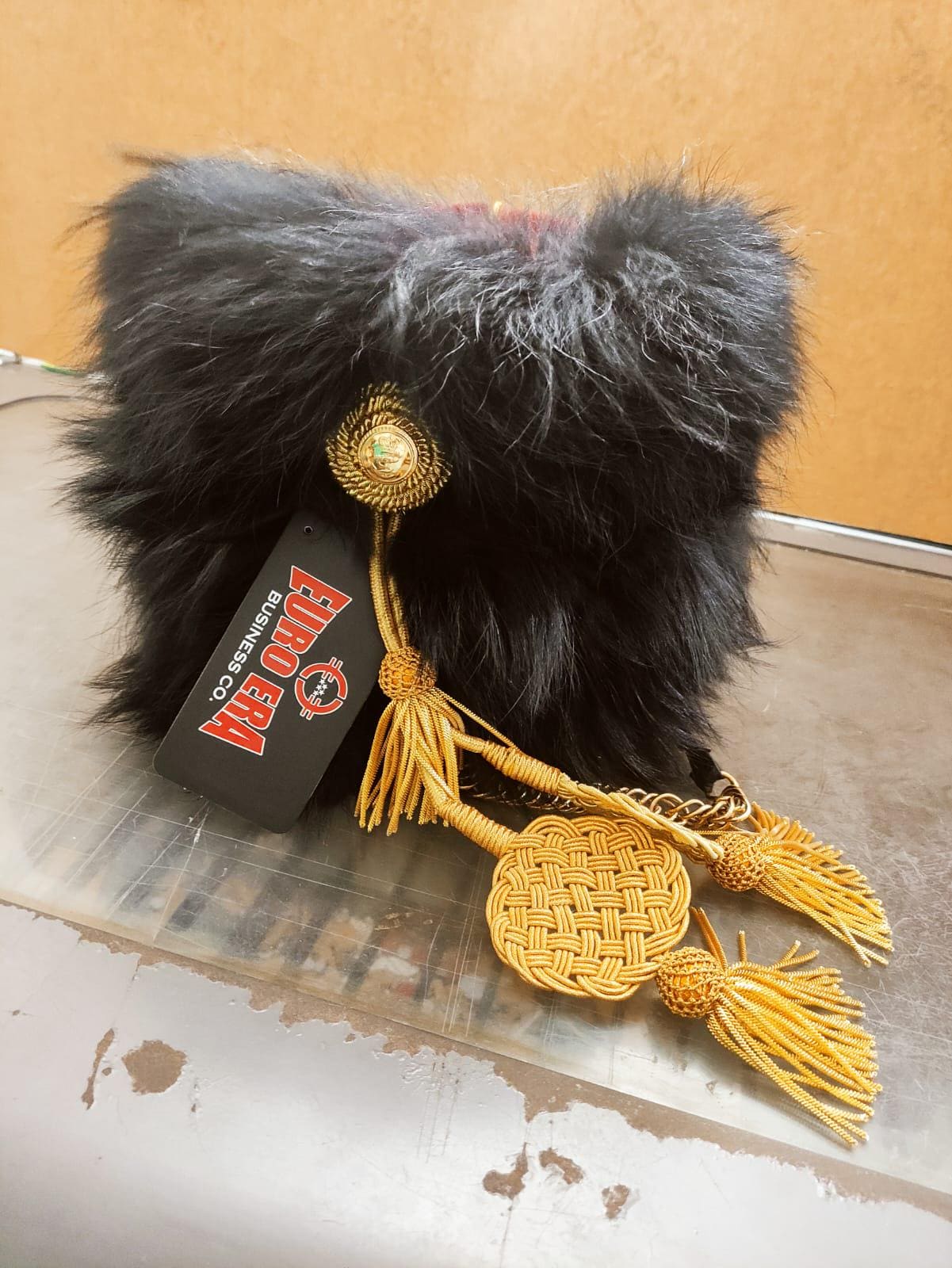 Napoleonic Hussar Guard Busby Cap: Leather Colback, Horse Hunter - Etsy