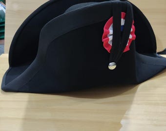 Napoleon Bicorn Hat: Historical Military Costume, Cosplay, Halloween