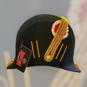 フランス陸軍将校用ケピ帽（手作り）: 手作りの軍事再現コスチューム